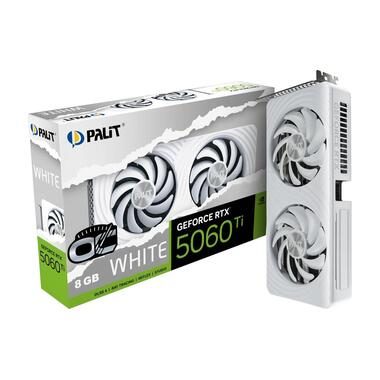 Palit Grafikkarte RTX5060Ti WHITE OC 8 GB GDDR7