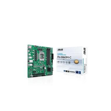 ASUS, Asus PRO B860M-C-CSM Mainboard Sockel (PC) Intel® LGA 1851 Formfaktor (Details) Micro-ATX, Mini-ATX Mainboard-Chipsatz