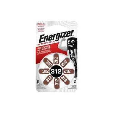 Energizer, ENERGIZER Batterie E301431801 H&ouml;rger&auml;t 312, 8 St&uuml;ck