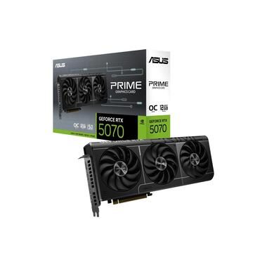 ASUS, ASUS PRIME GeForce RTX 5070 12GB GDDR7 OC Edition (NVIDIA, Grafikkarte)