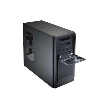 CHIEFTEC, Chieftec LF-02B-OP Midi-Tower PC-Gehäuse Schwarz