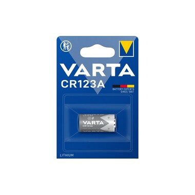 VARTA, VARTA Batterie Lithium CR123A,3V 6205301401 1600 mAh 1 St&uuml;ck