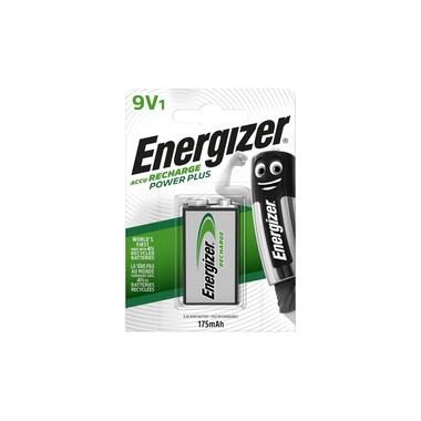 Energizer, Energizer 9 V Wiederaufladbare Batterien Power Plus 6HR61 175 mAh NiMH