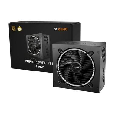 BeQuiet, BeQuiet PURE POWER 13 M 650W PC Netzteil 650 W ATX 80PLUS® Gold