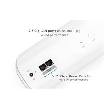 Netgear, NETGEAR Orbi 770 Serie Quad-Band-Mesh-WLAN-7-Satellit – weiss Mesh-Satellit – WLAN Repeater/Wifi Extender