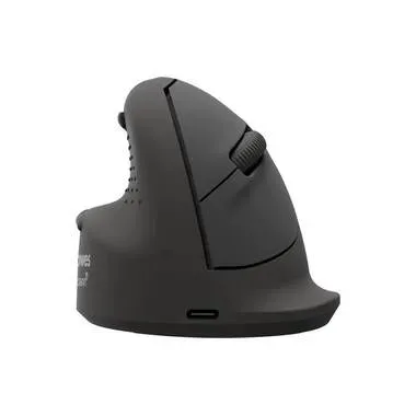 Fellowes Workplace Vertikalmaus Breyta Plus+ Linkshänder, Medium, Schwarz