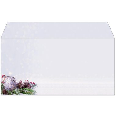 Sigel, SIGEL Weihnachtsumschlag 11x22cm DU443 Charmful Christmas 25 St&uuml;ck