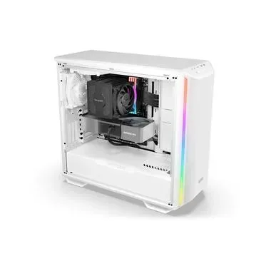 BeQuiet, BeQuiet DARK BASE 701 White Midi-Tower PC-Gehäuse Weiß 3 vorinstallierte Lüfter, Seitenfenster