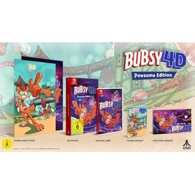 undefined, Spielesoftware "Atari Games Bubsy 4D Pawsome Edition (Box)" Nintendo Switch