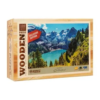 Bersinger Max, Mini-Puzzle Holz Oeschinensee