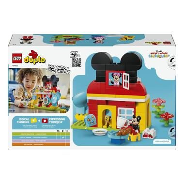 LEGO, LEGO Konstruktionsspielsteine "Micky Maus Wunderhaus mit Minnie und Pluto (10465), LEGO DUPLO Disney?"