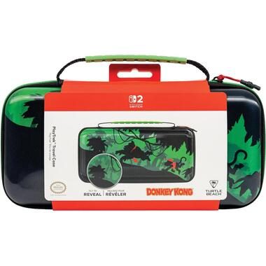 Turtle Beach, TURTLE BEACH PlayTrek? Nintendo Switch? 2 Donkey Kong Edition Reiseetui, Schwarz/Grün/Orange