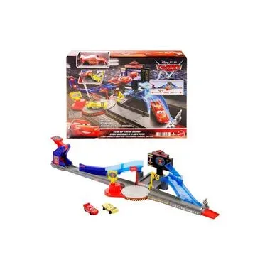 Mattel - Disney Pixar Cars 2-in-1 Piston Cup, Multicolor