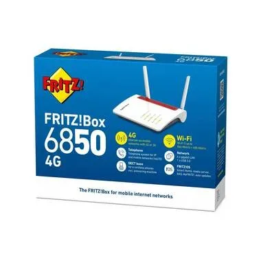 FRITZ!, FRITZ! 6850 4G Edition International WLAN-Router 1266 Mbit/s