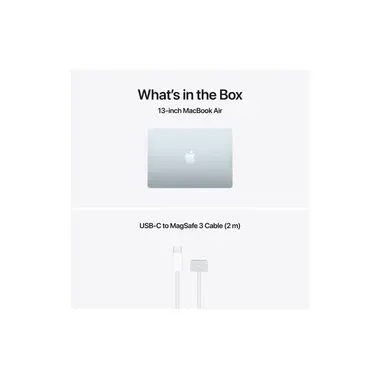 Apple, Apple Notebook "MacBook Air 13 2026 M5" 34,544 cm / 13,6 ″ Apple M5 1.000 GB SSD Integrierte NPU (Neural Processing Unit)