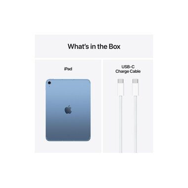 Apple, Apple iPad 11 (A16, 2025) WiFi + Cellular 128 GB Blau 27.9 cm (11 Zoll) Apple A16