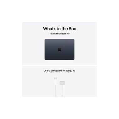 Apple, Apple Notebook "MacBook Air 15 2026 M5 10C GPU" 38,862 cm / 15,3 ″ Apple M5 512 GB SSD Integrierte NPU (Neural Processing Unit)