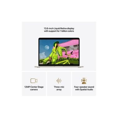 Apple, Apple Notebook "MacBook Air 13 2026 M5" 34,544 cm / 13,6 ″ Apple M5 512 GB SSD Integrierte NPU (Neural Processing Unit)