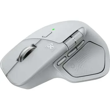 Logitech, Logitech MX Master 4 - Pale Grey Kabellose Maus 910-007563 – Computer Maus/Presenter