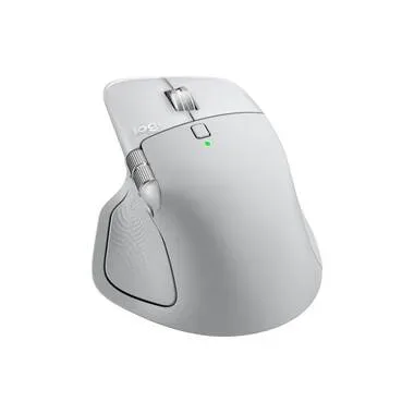 Logitech, LOGITECH MX Master 4 für Mac Maus, Bluetooth® Low Energy, 8000 dpi, Optisch mit Laserdioden, White Silver