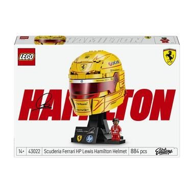 LEGO, LEGO® - 43022 Scuderia Ferrari HP Lewis Hamilton Helm, Multicolor