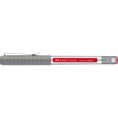 Faber-Castell -  Tintenroller Free Ink 0.7mm 348121 rot