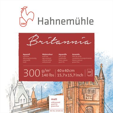 Hahnemühle, Hahnemühle Papier Britannia, 40 x 40 cm, 300 g/m²
