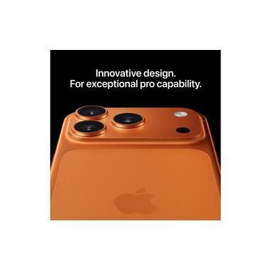 Apple, Apple Smartphone "iPhone 17 Pro Max" Orange Induktionsladung