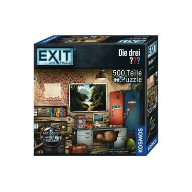 Kosmos Kennerspiel EXIT Das Puzzle Die drei ??? Toteninsel