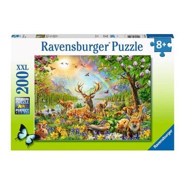 Ravensburger Verlag GmbH, Kinderpuzzle 200 XXL Teile - Anmutige Hirschfamilie