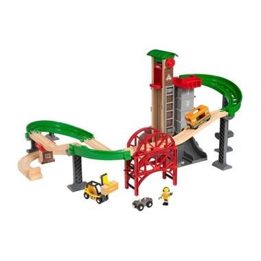 Brio ® WORLD Großes Lagerhaus-Set mit Aufzug 33887