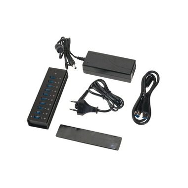 ICY BOX, ICY BOX 10-Port USB 3.0 Hub IB-AC6110