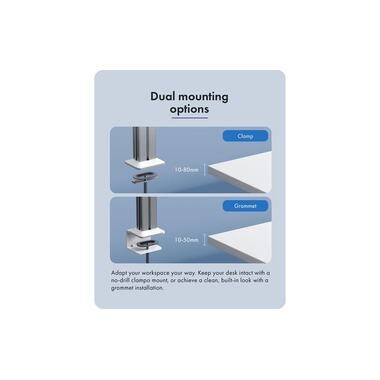 ICY BOX, Icy Box Damond Stand 666, Monitorhalterung