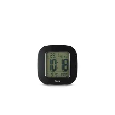 Hama, hama 00186373 Funkwecker RC 45, Schwarz