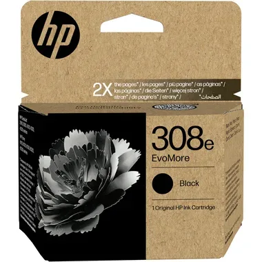 HP Tintenpatrone 308e schwarz 7FP22UE#LS1 Envy 6122e/6520e 320 Seiten