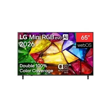 LG, LG 65MRGB87B - 65", 4K Mini RGB, 2026 Fernseher – schwarz