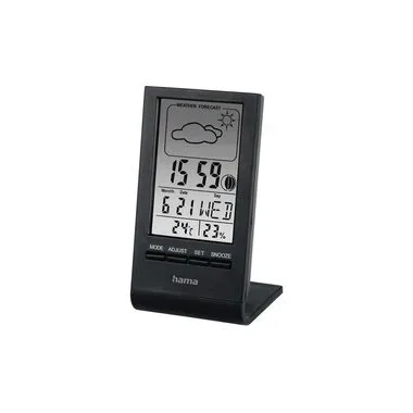 Hama, HAMA TH-100 - Thermometer/Hygrometer (Schwarz)