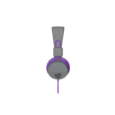 Jlab, JLAB JBuddies Studio Kids On-Ear IEUHJKSTUDIORGRYPRP6 Wired, Grey/Purple