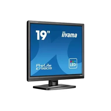 Iiyama, Iiyama ProLite E1980S-B1 LED-Monitor EEK D (A - G) 48.3 cm (19 Zoll) 1280 x 1024 Pixel 5:4 3 ms HDMI®, DisplayPort TN