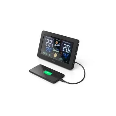 Hama, Hama Funkwetterstation "Premium mit LED-Farbdisplay" ()