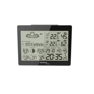 TechnoLine, Technoline WS 6760 Wetterstation – schwarz