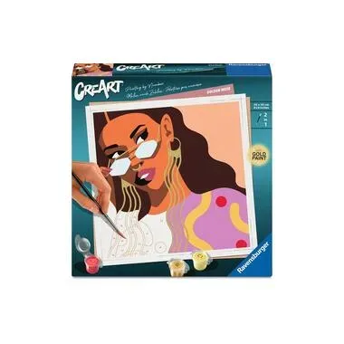 Ravensburger Verlag GmbH, CreArt Adults Trend - Goldene Muse