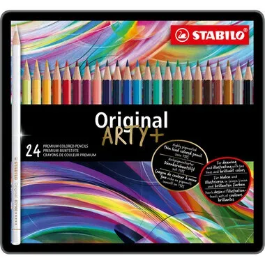 STABILO, STABILO - Farbstift, 21X19.X1.3CM, Sortierte Farben