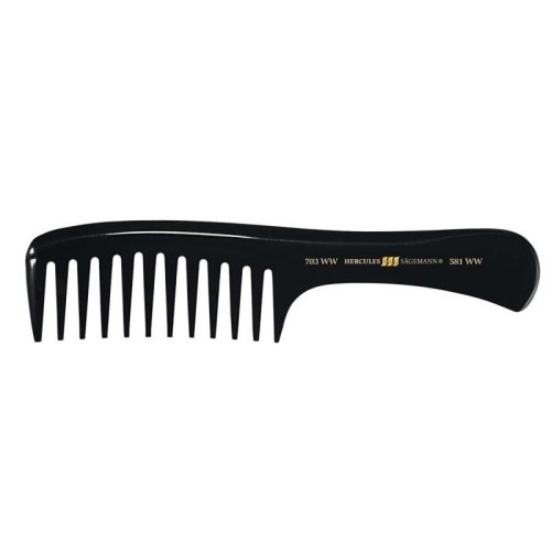 Hercules Sägemann, Hercules Sägemann Taschengriffkamm Modell 703WW -581WW Flach- und Paddelbürsten 1 ct