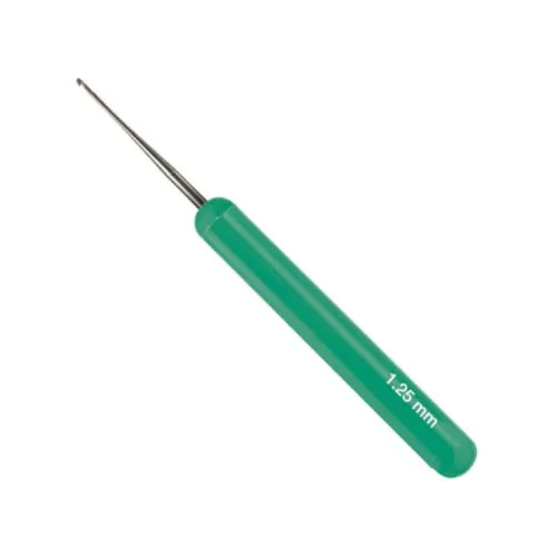 Comair, Comair Str&auml;hnennadel mit Halter 1,25 mm gr&uuml;n