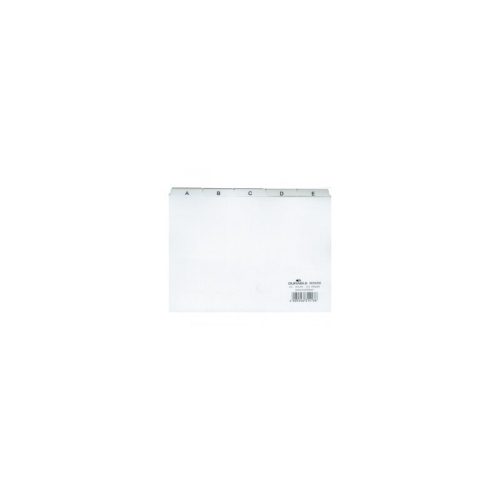 DURABLE, DURABLE Leitregister DIN A5 quer Weiß 21 x 14,8 cm 25 Stück
