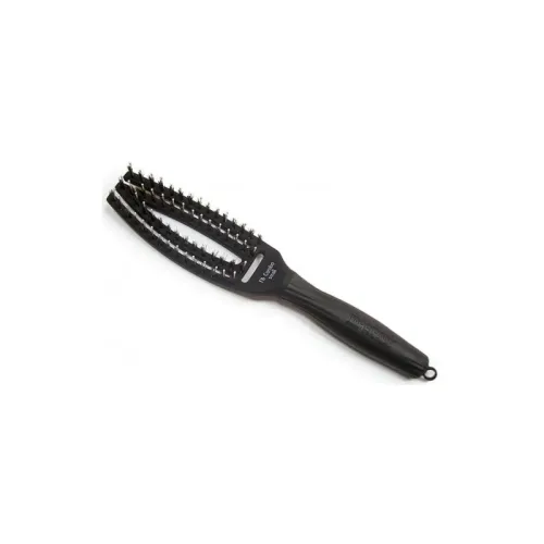 Olivia Garden, Olivia Garden Fingerbrush Care Iconic Boar & Nylon Full Black Haarb&uuml;rste schwarz S
