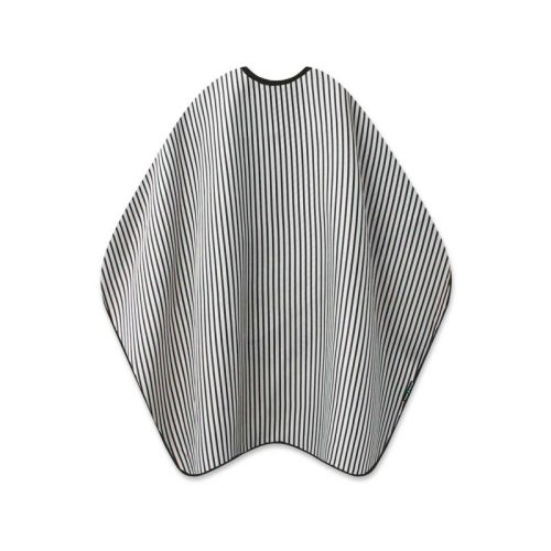 Trend Design, T.D. Barber Cape schwarz/wei&szlig; gestreift