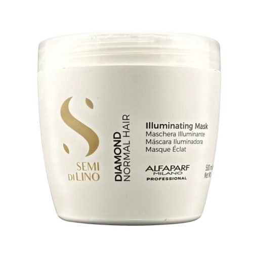 ALFAPARF MILANO, ALFAPARF MILANO Semi di Lino Diamond Illuminating Mask Haarkur & -maske 500 ml