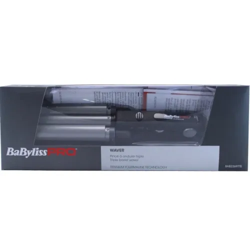 Babyliss, Babyliss Dreifaches Welleneinsen Titanium Turmalin